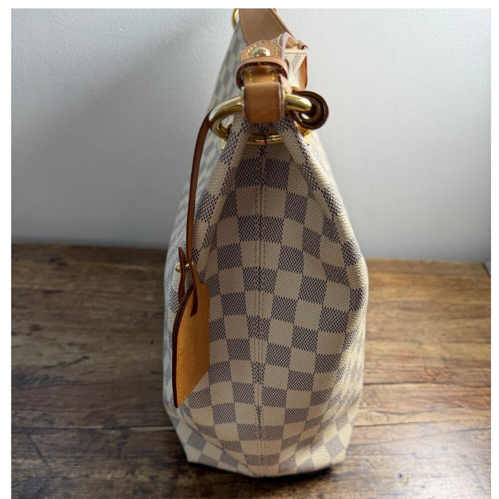 Louis Vuitton Authentic 100% Graceful hobo Damier Azur Bag - Picture 7 of 16